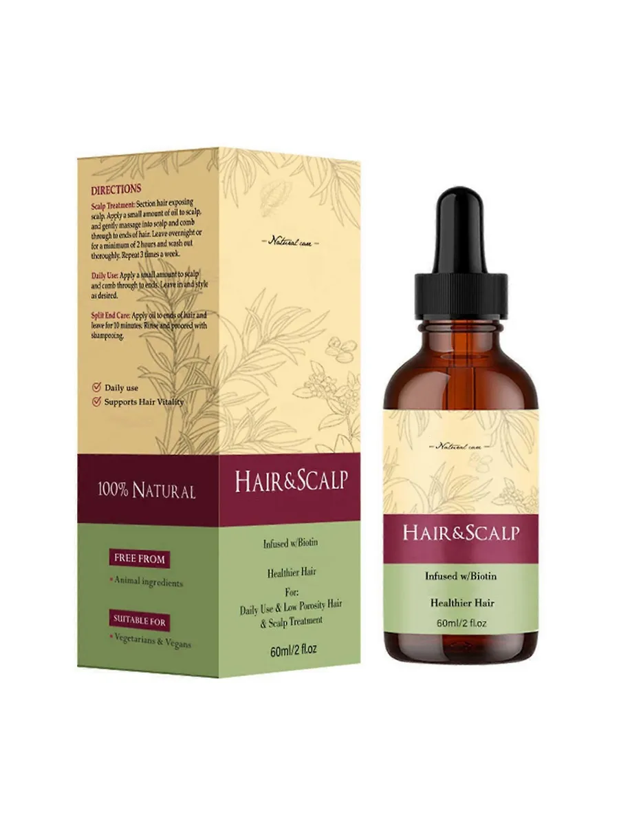 Mirvalisii Hair Growth Oil with Rosemary Extract for Stronger Hair