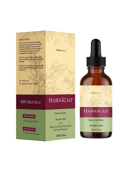 Mirvalisii Hair Growth Oil with Rosemary Extract for Stronger Hair
